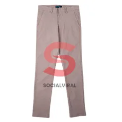 Men KhaKi Pants QKK0051 Pink socialviral